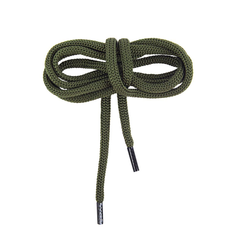 Шнурки для обуви т.33 150 см, 25 п, №158 оливковый, Gamma
