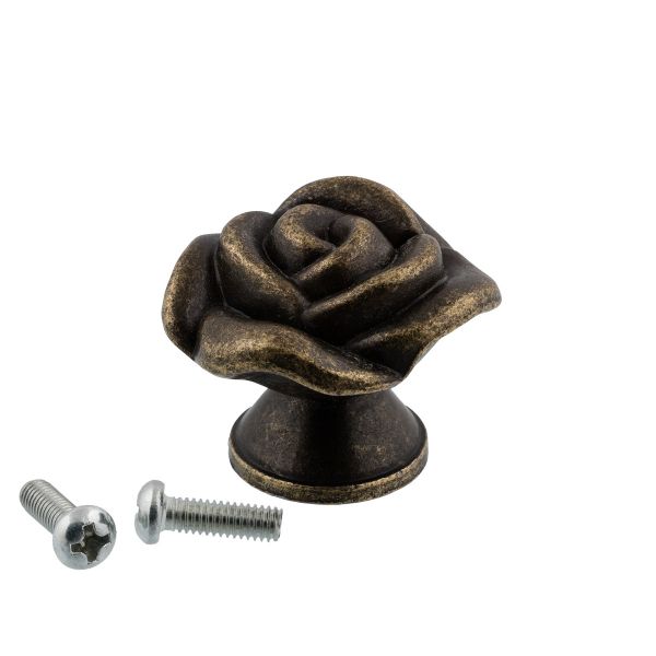 Ручка для шкатулок 3.3х2.7 см, 1 шт, 01 бронза, Промысел WF-019