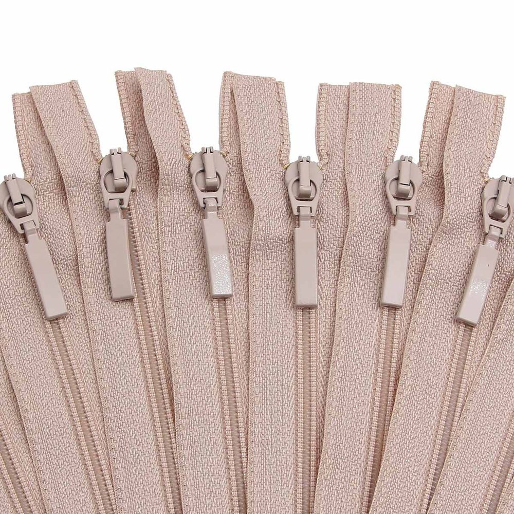 Молния спираль (витая) Arta Т5 (5 мм) 1 зам., н/раз., 18 см, цв. 572 бежевый, уп.10 шт