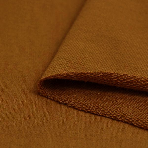 Футер 3-нитка петля 320 г/м², 190 см / 6 метров, ФУТ3Х.ПЕТЛ.320.18-1160.6, горчица