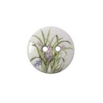 Пуговицы дерево декоративные Цветы 15мм (цвет 37), 100 шт