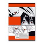 Тетрадь ученическая общая, матовая ламинация, A4 80 л. на скобе 65 г/м², белизна 100%, 6 шт, клетка, 000457 Учи иероглифы, Светоч 80ТСК4_2_2_1