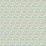 Ткань для пэчворка Peppy Нежная история, отрез 50х55 см, 146 г/м², НИ-28 зеленый, Peppy