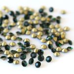 Стразы конусовидные риволи 2,5мм, ss8, 432 штук (стекло) (205)