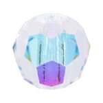 Бусины стекло ⌀4 мм, 24 шт, перламутр/crystal AB, Preciosa 451-19-602