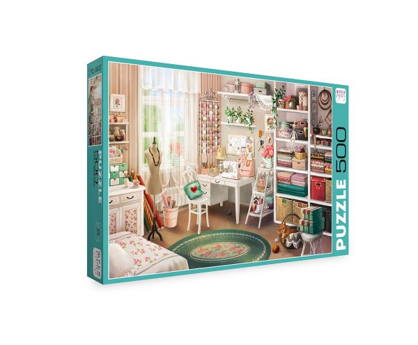 Пазл 500 элементов, Уголок творчества, PZL-500/37, Фрея