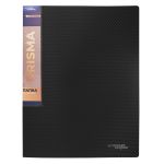 Папка на 2 О-кольцах A4 700 мкм 25 мм, эффект 3D, 4 шт, ⌀- 20 мм, черный EC211300001, Expert Complete EC211300001