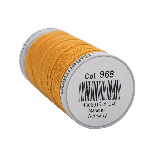 Нитки суперкрепкие Gutermann Extra Strong M782, 100м, 968 золотой, 5 катушек