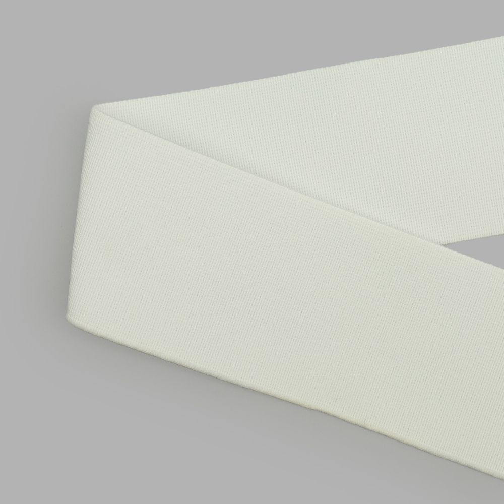 Резинка башмачная 60.0 мм / 25 метров, белый, 560Б