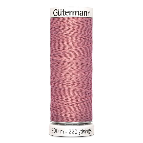 Нитки универсальные Gutermann Sew-all, 200м, 473 пудрово-розовый, 5 катушек