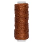 Нитки вощеные для кожи, плоские 0.8 мм, 002 св. коричневый, LC-001 Промысел