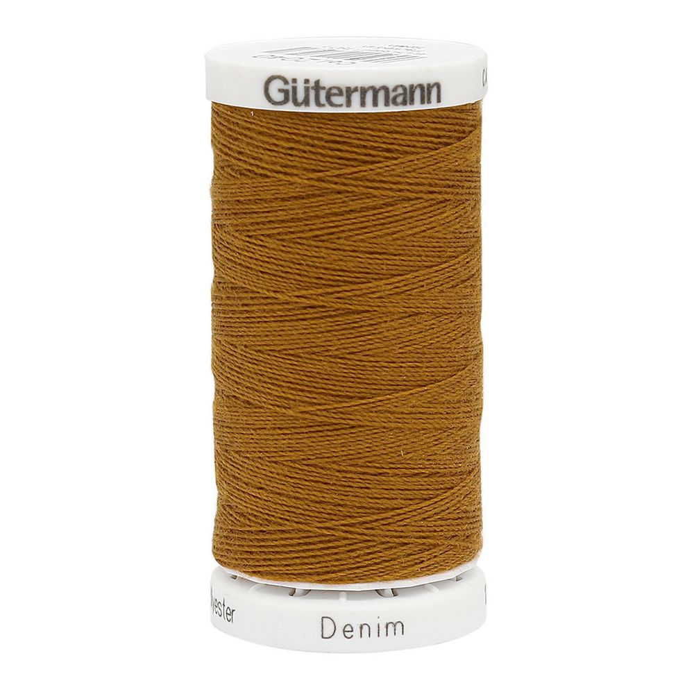 Нитки для джинсовых тканей Gutermann Denim 50, 100м, 2040 рыжий, 1 катушка