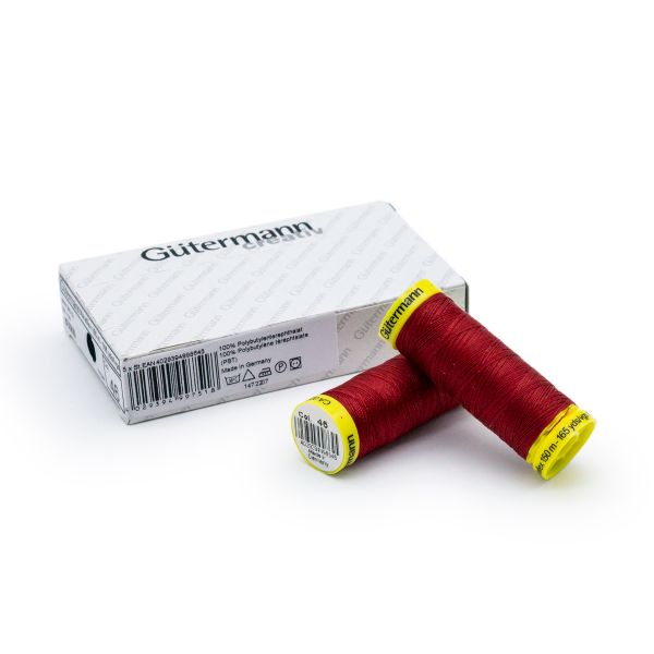 Нитки для трикотажа Gutermann Maraflex, 150м, 046 бургундский, 5 катушек