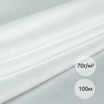 Дублерин эластичный 70 г/м², 150 см / 100 метров, 662W белый, IdealTex
