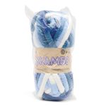 Пряжа Astra Premium (Астра Премиум) Джамбо / уп.1 мот. по 150 г, 13 м, 09 серый/белый/т-синий