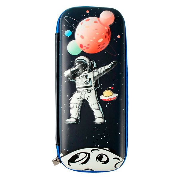 Пенал с рельефным рисунком, черный, DV-13021