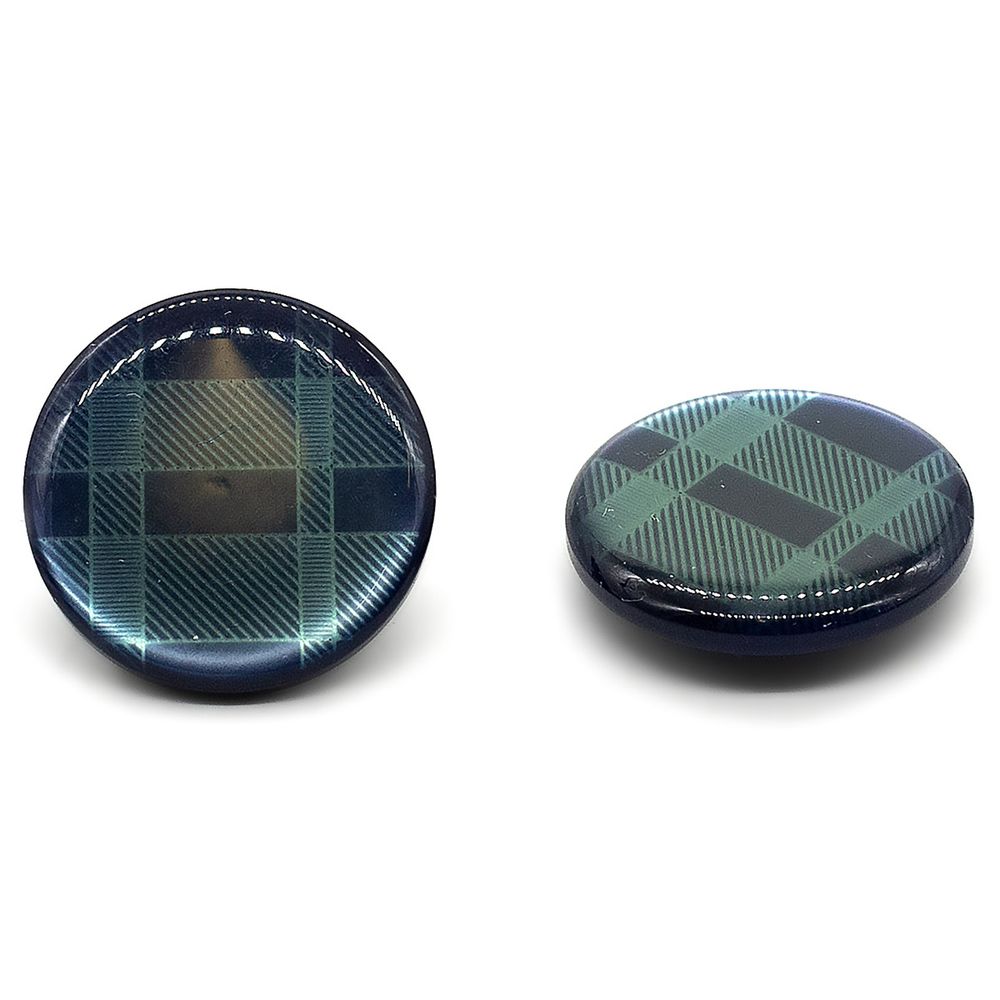 Пуговицы на ножке 44L (28мм) (col. 03 (синий)), CB-L-218, 72 шт