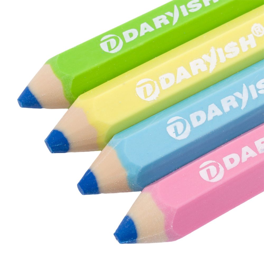 Набор ластиков Карандаши, 4 шт, DV-12174