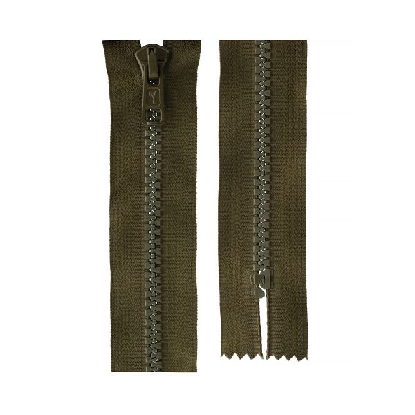 Молния трактор Т6 (6 мм) 1 зам., н/раз., 18 см, 062 т.хаки, G2075T Gamma, 10 шт