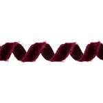 Лента бархатная (тесьма) 11.0 мм / 10±0.5 метров, бордовый, Blitz С3574Г17