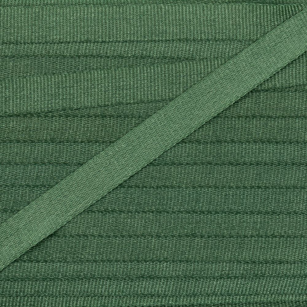 Лента (тесьма) шелковая 4.0 мм / 45.5±0.5 метров, №220 гр. зеленый, Gamma SR-4