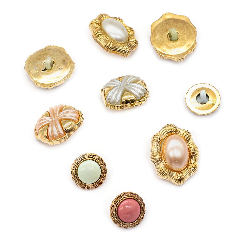 Украшения декоративные пуговицы Королевские ценности