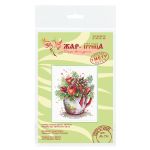 Набор для вышивания нитками МП Студия (Жар-птица), Новогодняя композиция, 18х14 см