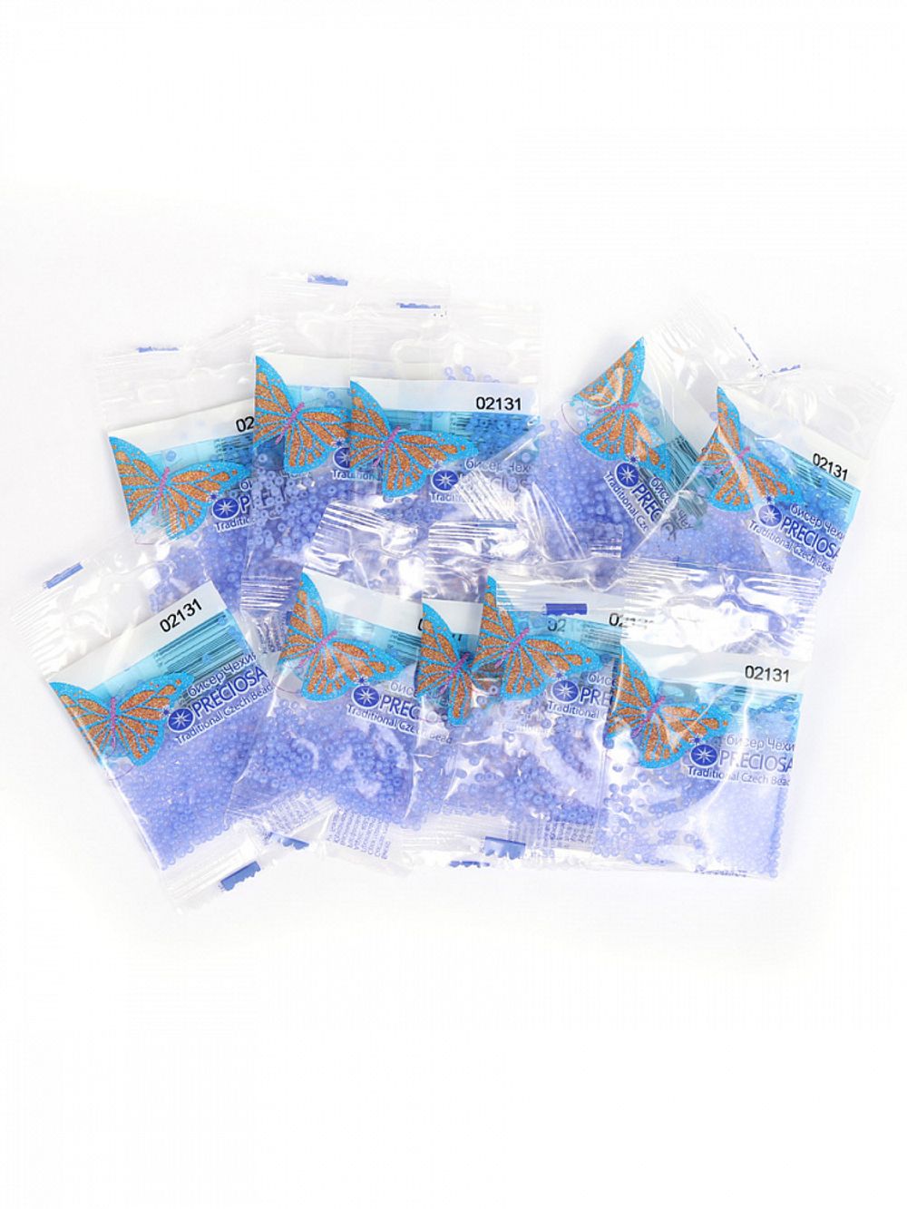 Бисер Preciosa 10/0 (2.3 мм), 50 г (10х5 г), цв. 02131