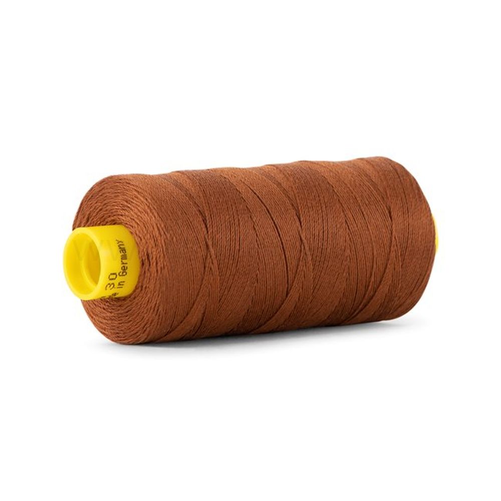 Нить отделочная Gutermann Mara 30/2, 300 м, 702404, 650 золотисто-каштановый, 1 катушка