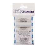 Нитки швейные бытовые Gamma 40/2, 183 м / 10 кат, 001 белый