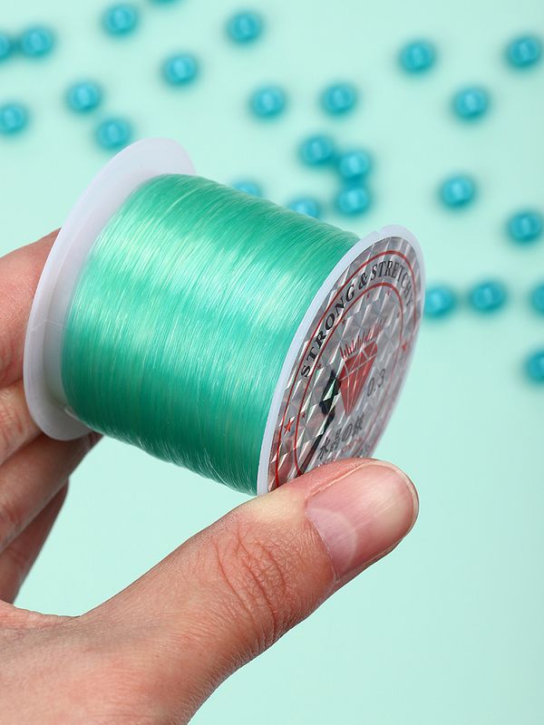 Нить-леска 0.3 мм, 100 м, цв. зеленый