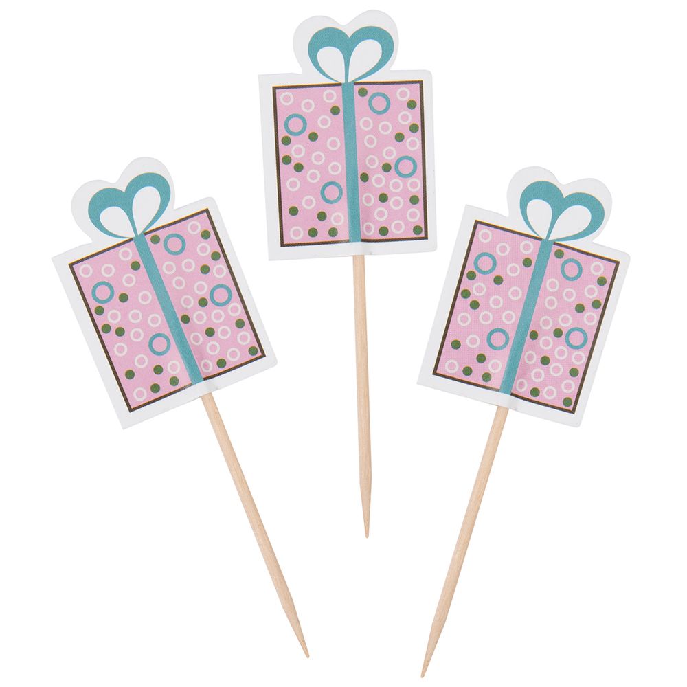 Формы для выпечки бумажные (капсулы) 5 см, 5х3 см, 24 шт, №01 радуга, S-Chief PPC-0007