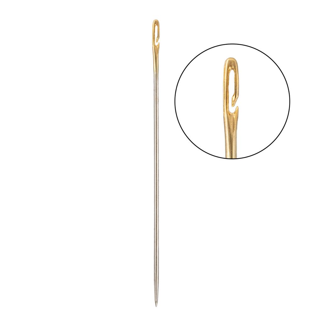 Иглы ручные для слабовидящих 12 шт, Gamma HN-12