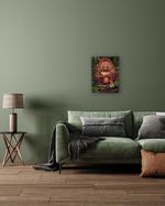 Алмазная (кристальная) мозаика Фрея ALPD-124, на подрамнике Будда, 30х40 см