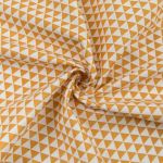 Ткань для пэчворка PEPPY БАБУШКИН СУНДУЧОК ФАСОВКА 100х112 см, 140±5 100% хлопок, БС-43 треугольники св.коричневый, Peppy БАБУШКИН СУНДУЧОК