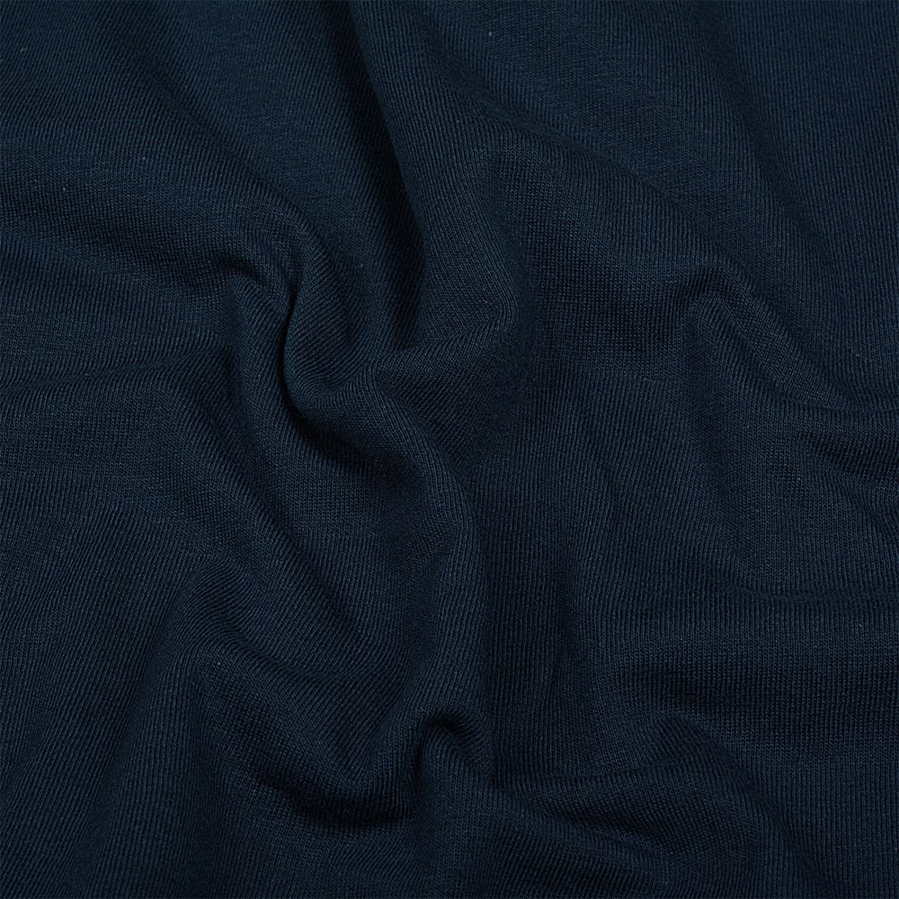 Кулирка гладкокрашеная 145 г/м², 100+100 см, в нарезке, цв. т.синий, 6м /TOS/