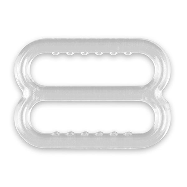 Рамки-регуляторы для бюстгальтера пластик 13.0 мм, 100 шт, прозрачный, Blitz RP02-13