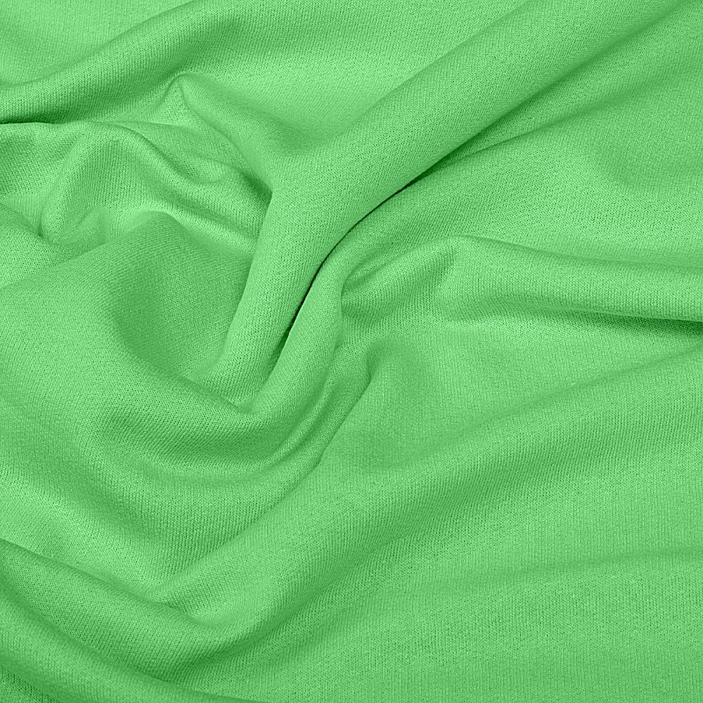 Футер 2-нитка начес 190 г/м², 100-100 см / 6 метров, ФУТ2Х.НАЧ.190.16-6444.6, зел.яблоко