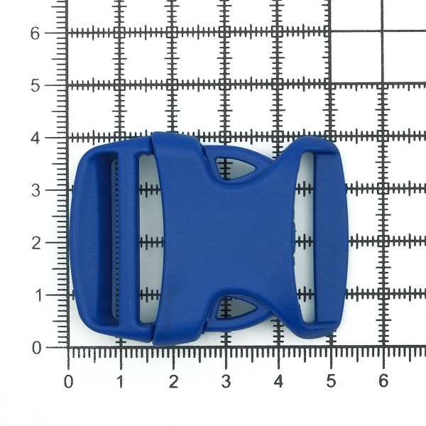 Фастекс (пряжка трезубец) пластик 30 мм, 50 шт, 61 василек