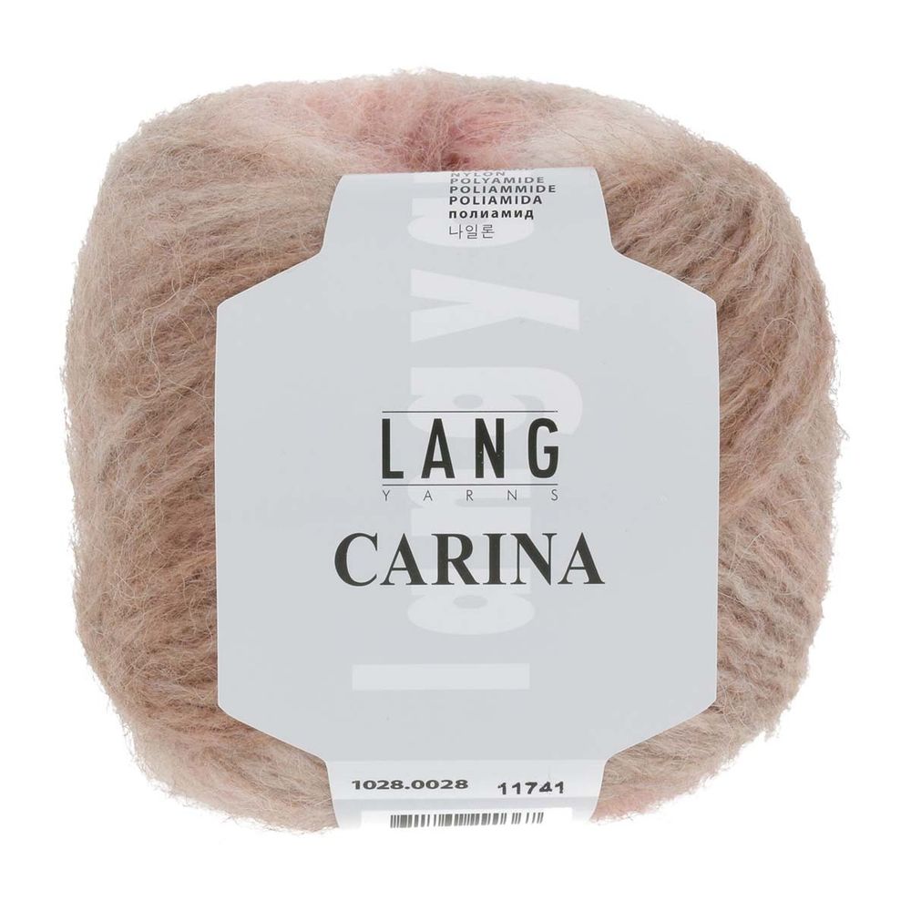 Пряжа Lang Yarns (Ланг Ярнс) Carina / уп.10 мот. по 50 г, 150 м, col. 0714 /TOS/