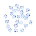 Бусины стекло ⌀3 мм, 24 шт, пурпурно-голубой/lt.sapphire, Preciosa 451-19-602