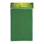 Фоамиран EVA-1010, 10 шт, 20х30 см, 1 мм., Astra&Craft (ZK-017/BK014 т.зеленый)