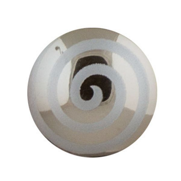 Подхваты шторные магнитные с рисунком ⌀35 мм, 2 шт, 26Б антик/мат. антик (завитки), Gamma