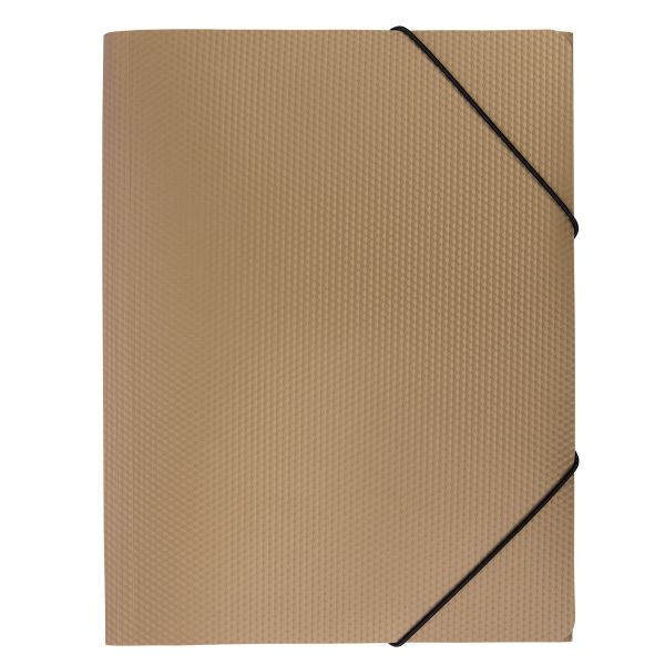 Папка на резинке A4 35 мм, Prisma, 5 шт, золотой EC210400028, Expert Complete