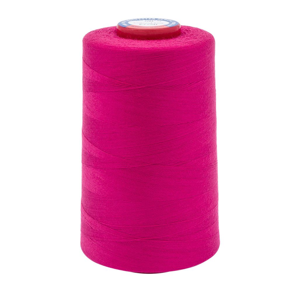 Нитки швейные Euron mH 40/2, 5000 ярд, 1168 малиновый, 1 катушка