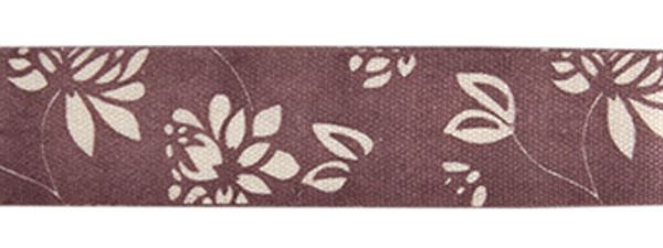 Лента хлопок с рисунком 16.0 мм / 5 шт по 3 метра, F13_099 Пион, CLP-161 Gamma