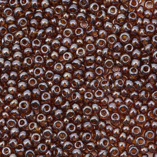 Бисер Preciosa прозрачный жемчужный, 10/0 (16110), круг. отв., 500 г