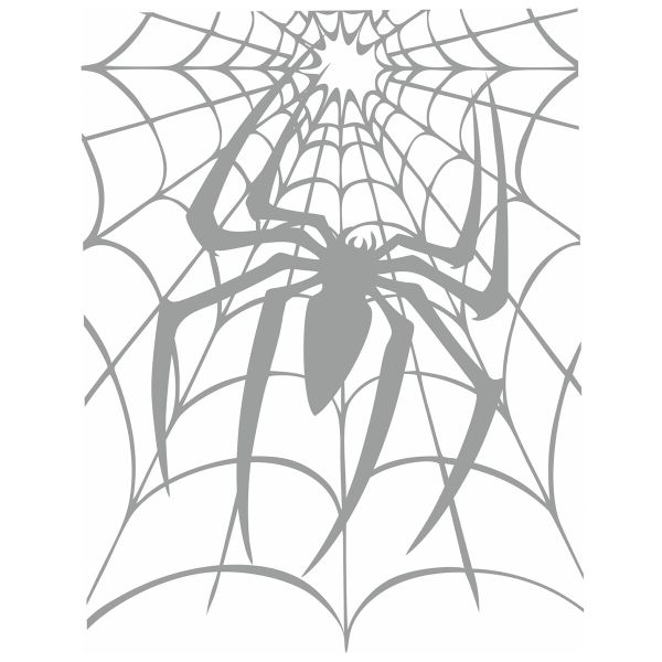 Термотрансфер №05, 1 шт, M-511 Паук 12х9 см, Gamma