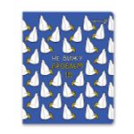 Тетрадь ученическая общая, выборочный лак A5+ 60 л. на скобе 65 г/м², белизна 100 %, 10 шт, клетка, 01128 Экскурсию в лес заказывали?, Светоч Т82