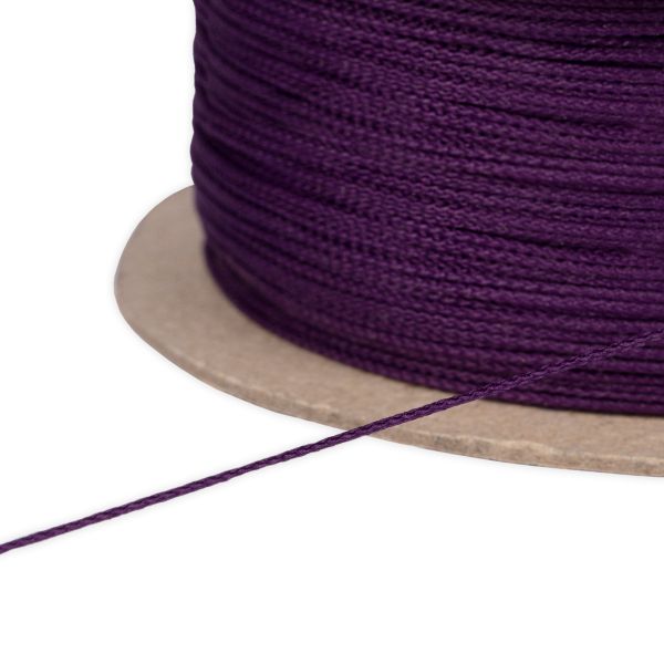 Шнур для мокасин ⌀1.0 мм, 200 м, 528048 / лиловый, Gamma 1с16